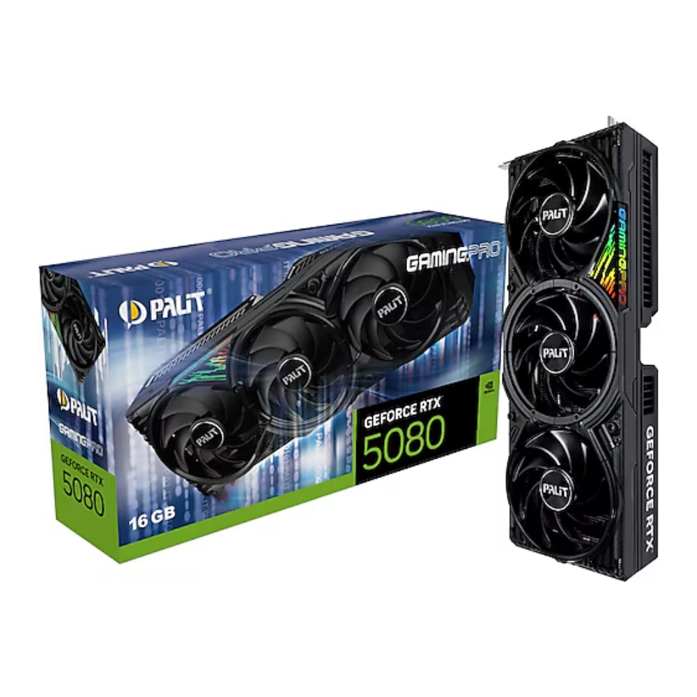 Palit Nvidia Geforce RTX5080 Gamingpro 16GB 256BIT Gddr7 3x Dp Hdmi DLSS 4 NVIDIA Reflex 2 Ekran Kartı