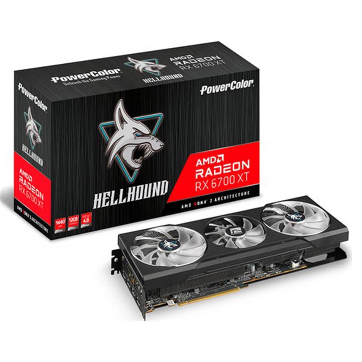 PowerColor Hellhound Radeon RX 6700 XT 12GB GDDR6 Ekran Kartı