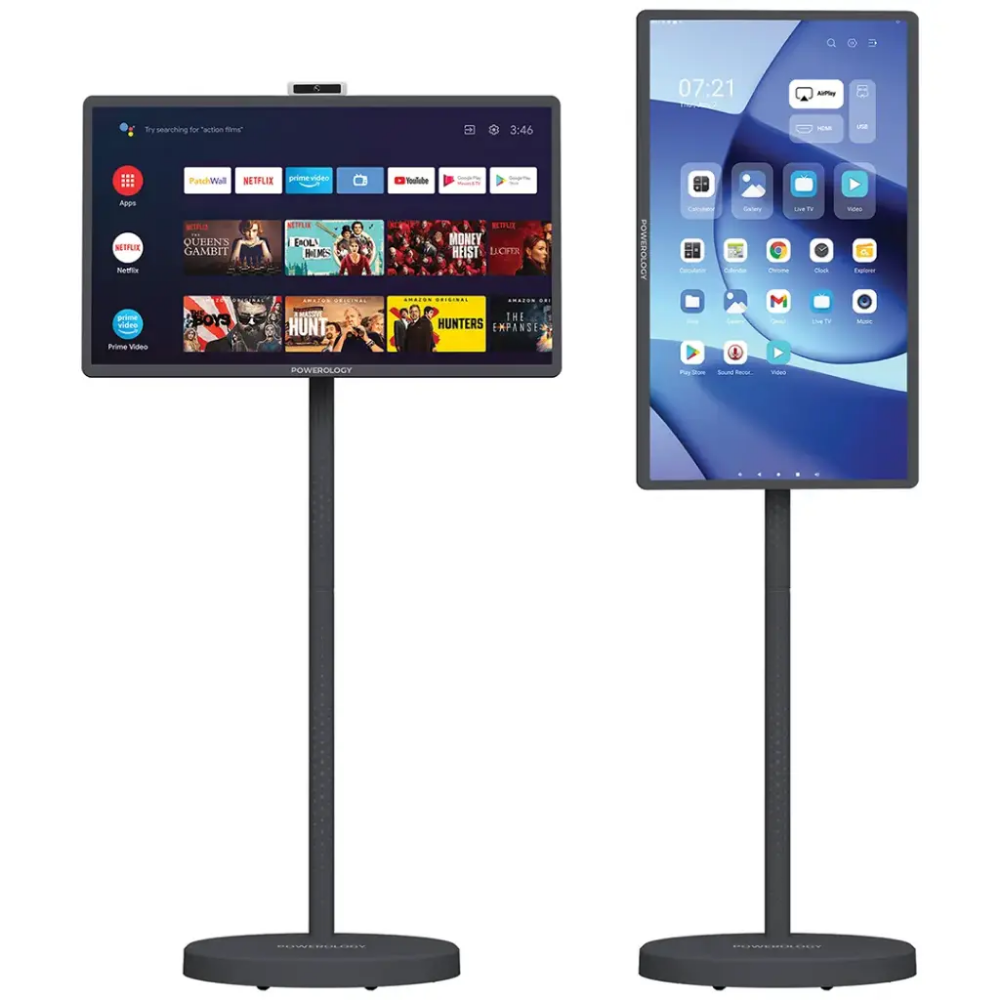 Powerology Banf 32 inch Taşınabilir Akıllı Monitör - Gri 747632