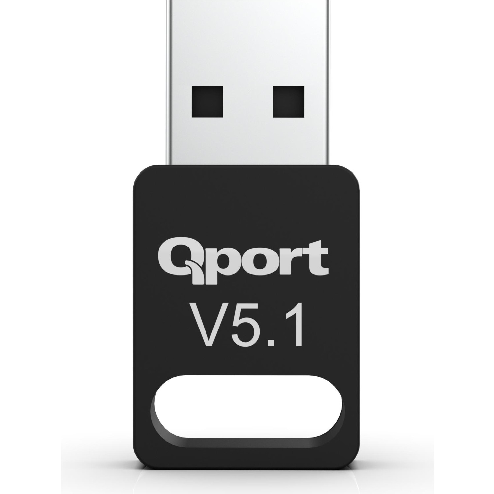 Qport Q-BLU5 Bluetooth 5.1 Adaptör