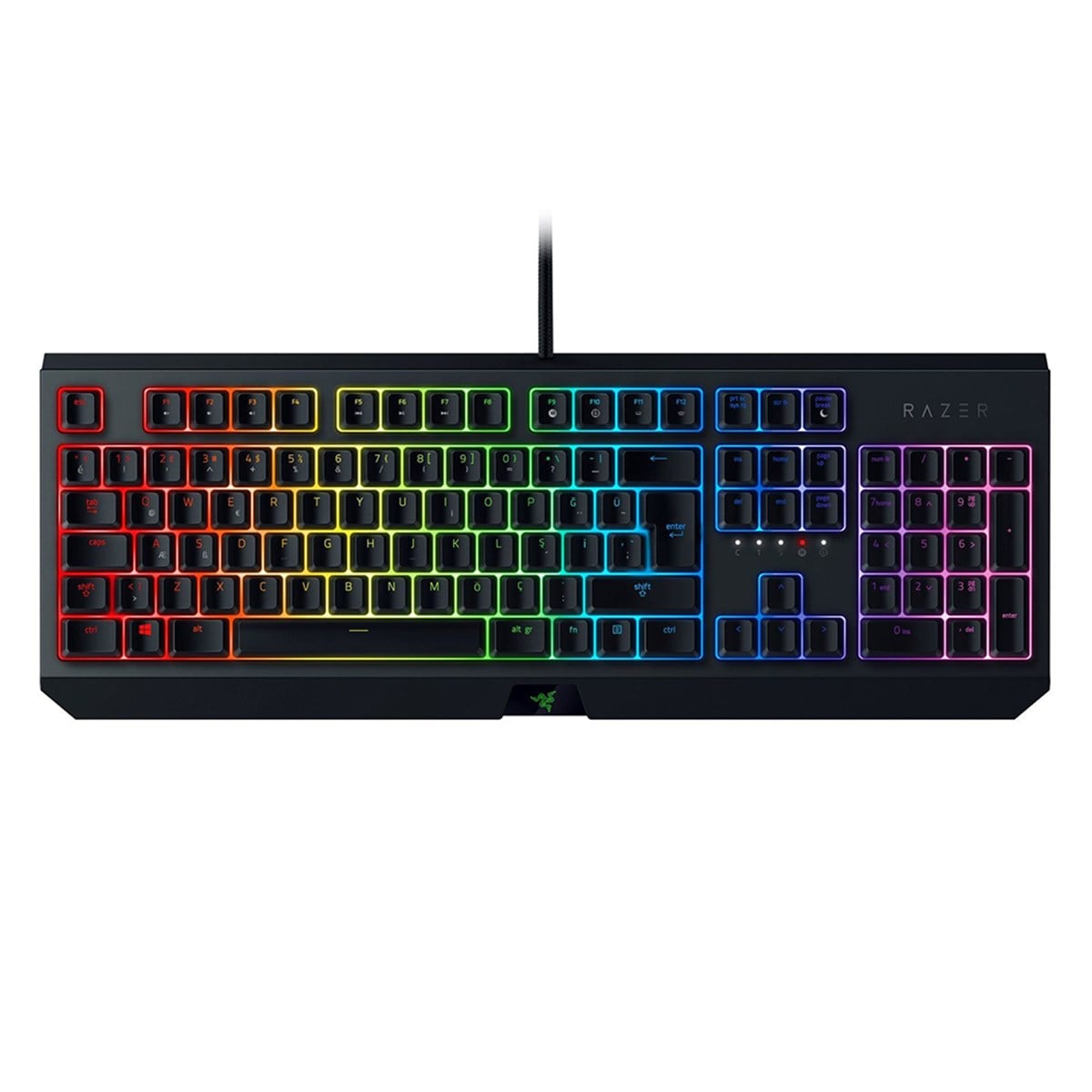 Razer Blackwidow Green Switch Türkçe RGB Mekanik Gaming Klavye