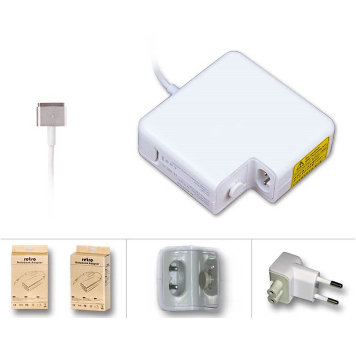 RETRO RNA-AP10 Apple MacBook Pro 85W MagSafe 2 Notebook Adaptör
