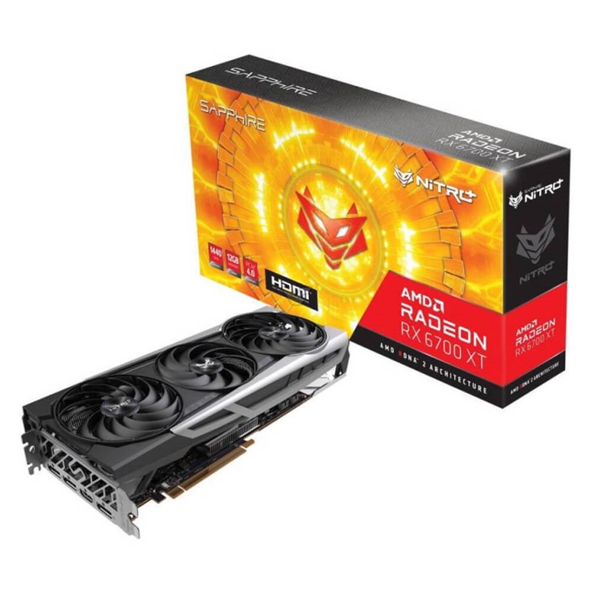 SAPPHIRE Radeon RX 6700 XT NITRO+ 12GB GDDR6 192 Bit Ekran Kartı