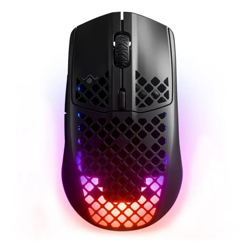 SteelSeries Aerox 3 Wireless 2022 Edition SSM62612 Onyx 18000 CPI 6 Tuş RGB Optik Kablosuz Gaming (Oyuncu) Mouse