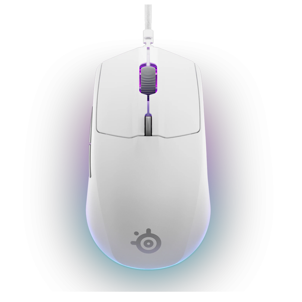 SteelSeries Rival 3 Gen 2 SSM62516 Optik 6 Tuş 8500DPI Beyaz Kablolu Gaming (Oyuncu) Mouse