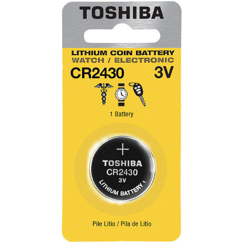 Toshiba CR2430 3V Lithium Pil