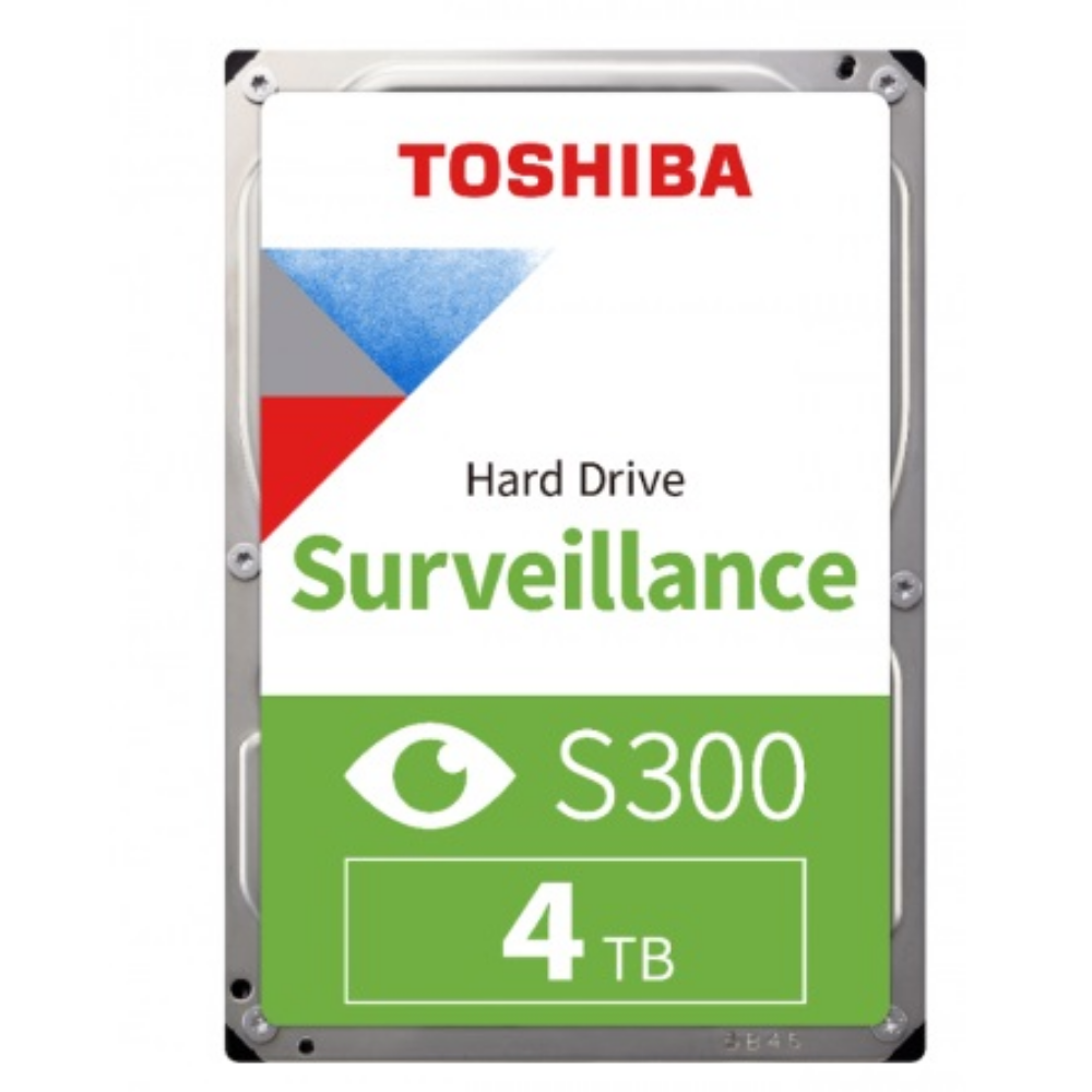 Toshiba S300 Surveillance HDWT840UZSVA 4TB 256MB 5400Rpm 3.5” SATA3 7/24 Güvenlik Diski