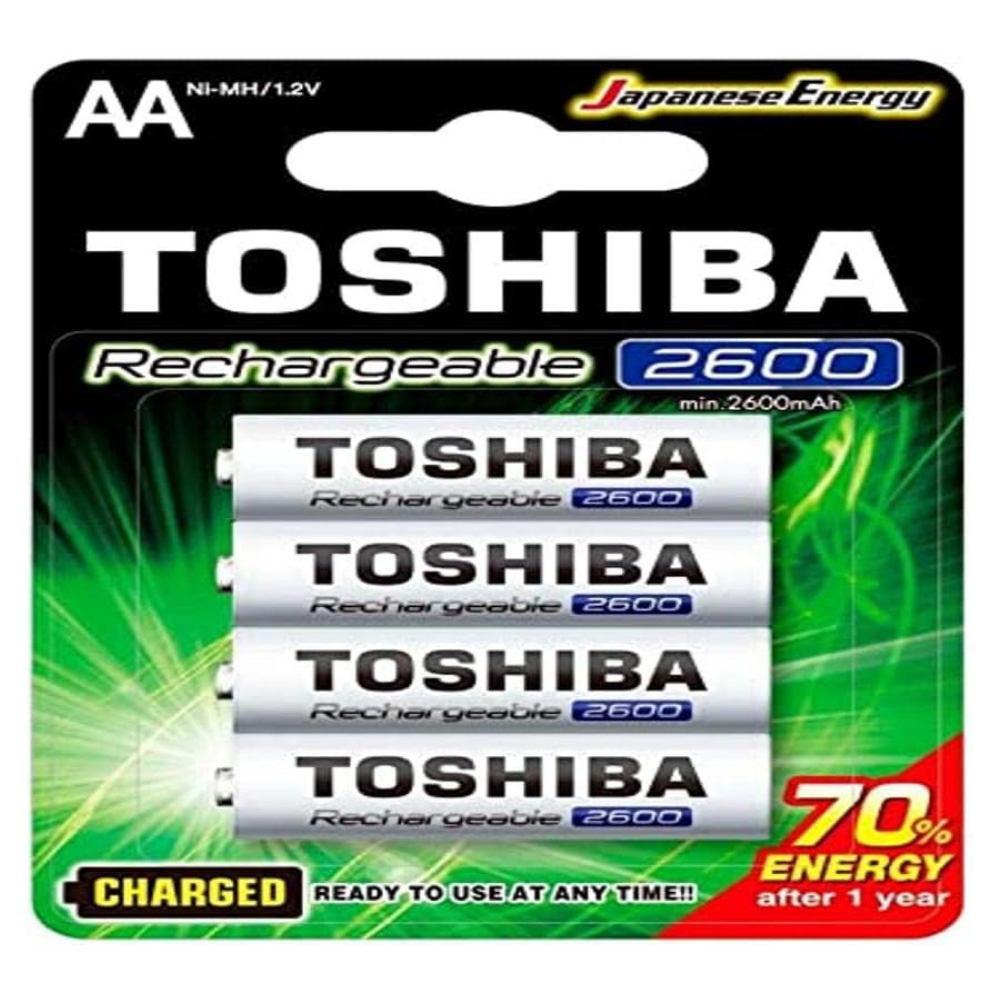 TOSHIBA TNH-6GAE BP-4C Rechargeable Battery AA