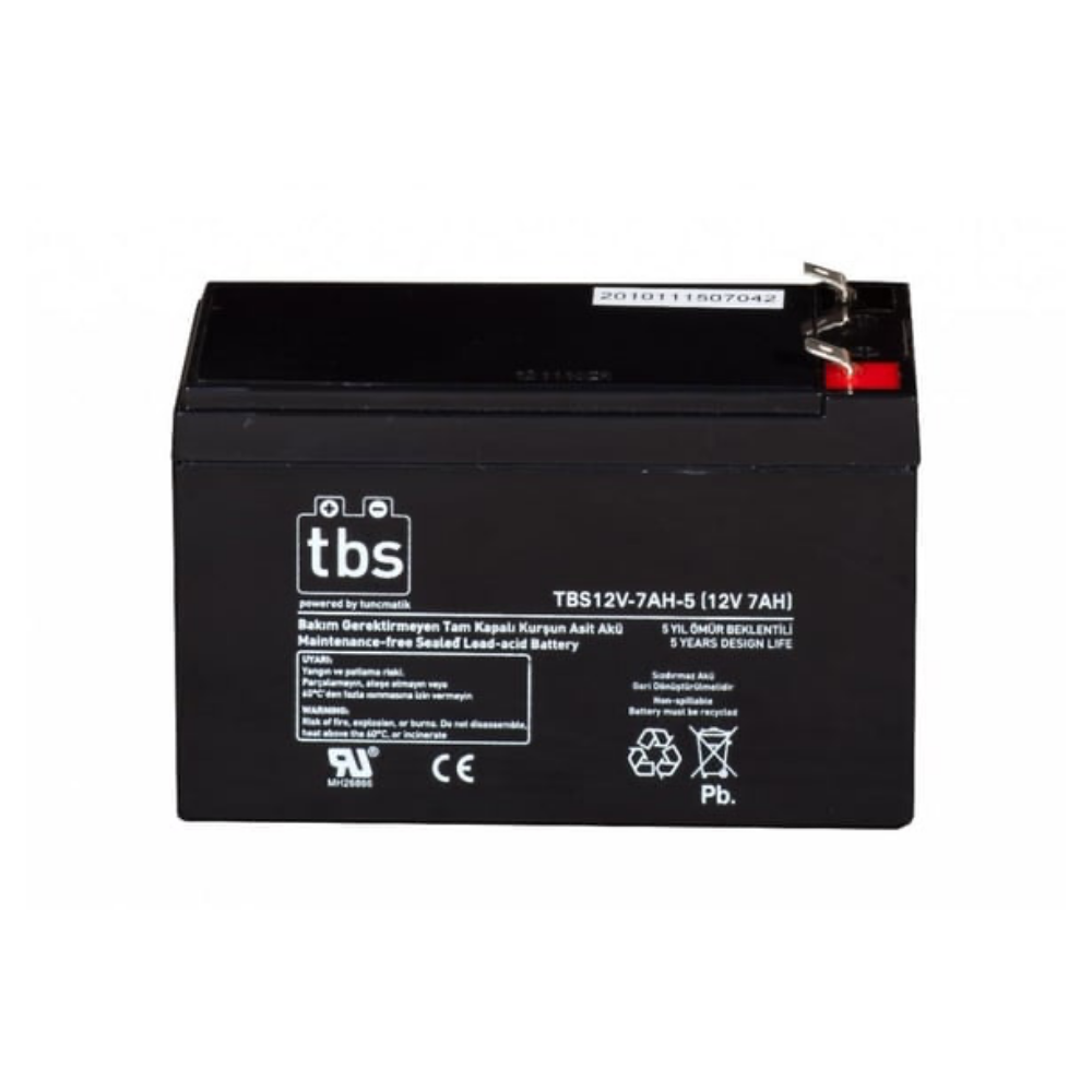 Tunçmatik Black Battery 12V-7AH Ups Akü