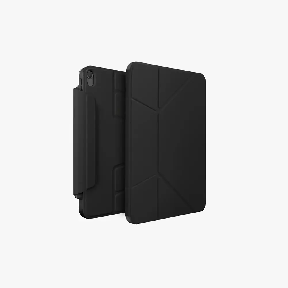 UNIQ iPad 11 inch (M2-M3-M4) Ryze 360º Kılıf Akıllı Katlanır Tasarım Black UNIQ-PDA11(2024)-R360BLK