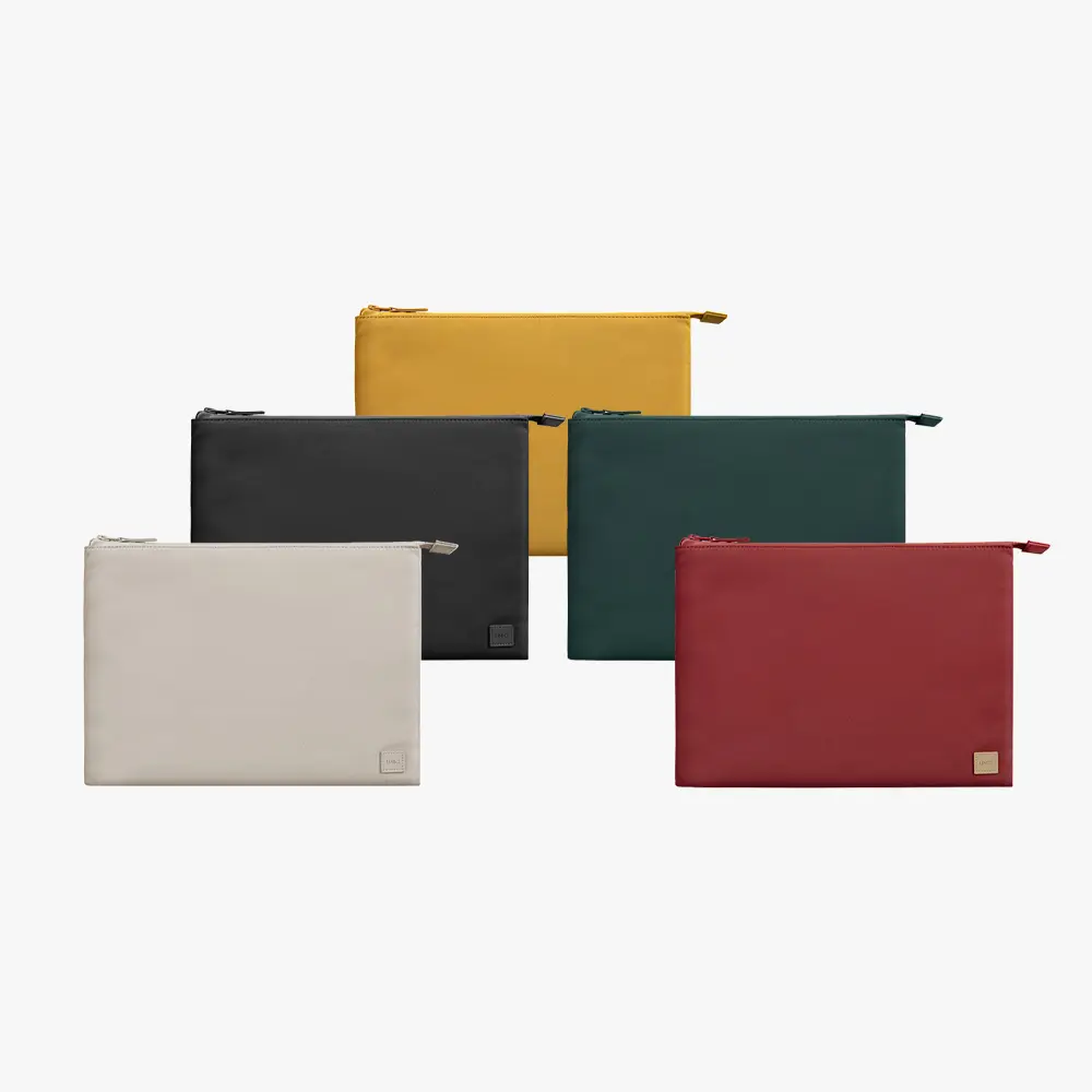 UNIQ Laptop Kılıfı 13-14 inch Lyon Sıkı Oturan Koruyucu RPET Kumaş Çanta Yellow UNIQ-LYON(14)-CYELLOW