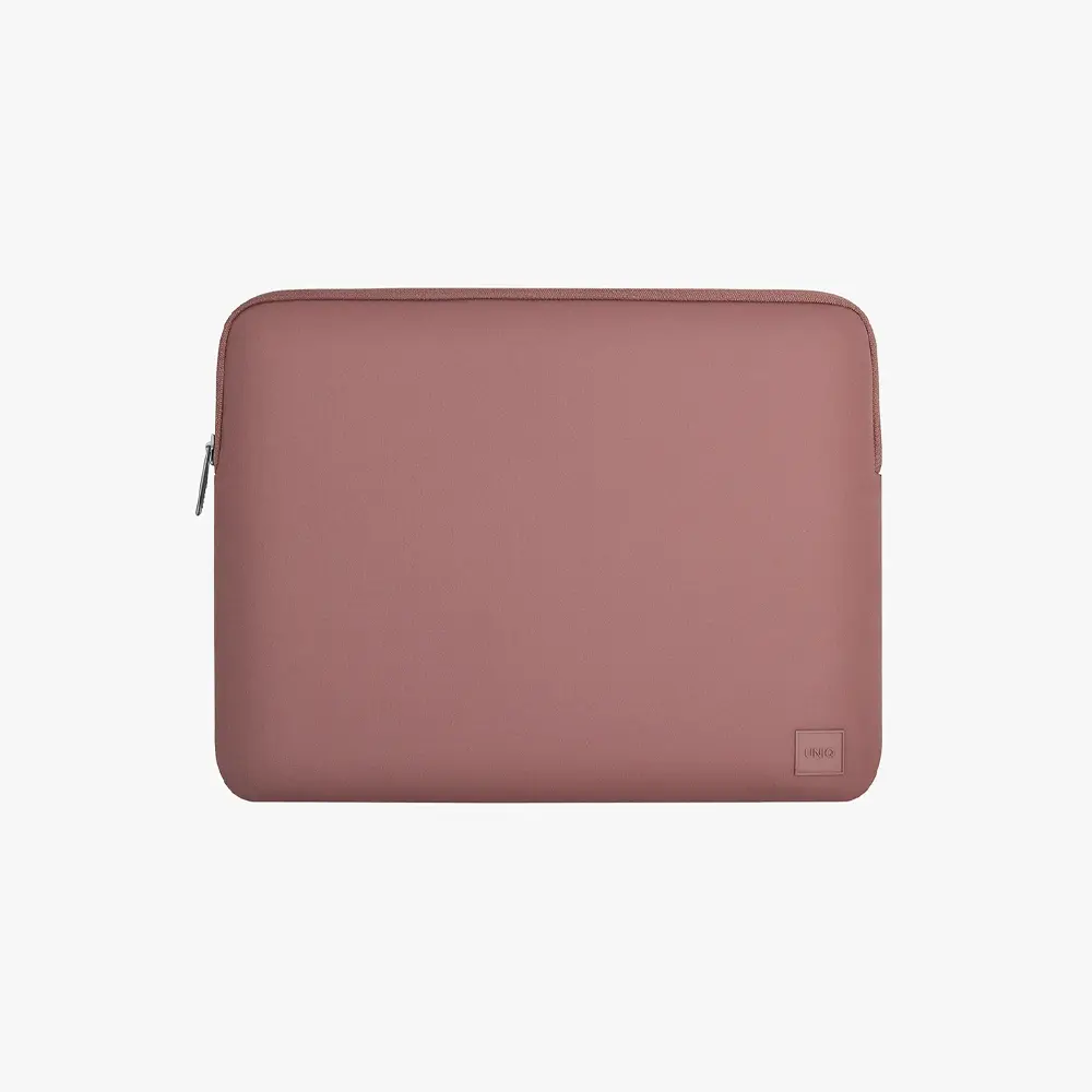 UNIQ Laptop Kılıfı 14 inch Cyprus Pürüzsüz Neopren Su Geçirmez Çanta Pink UNIQ-CYPRUS(14)-MAUPNK