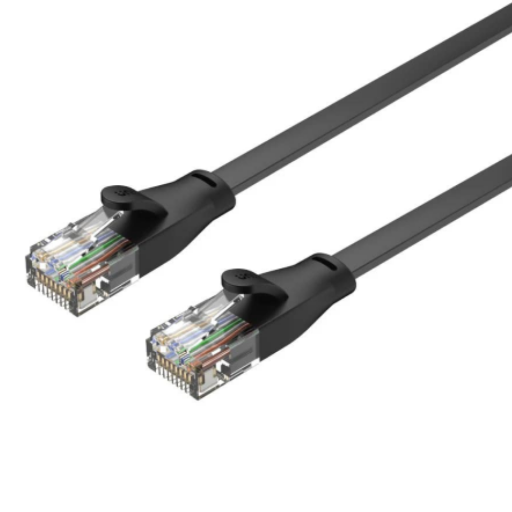Unitek CAT6 2Mt Flat Patch Ethernet Kablosu (C1810GBK)