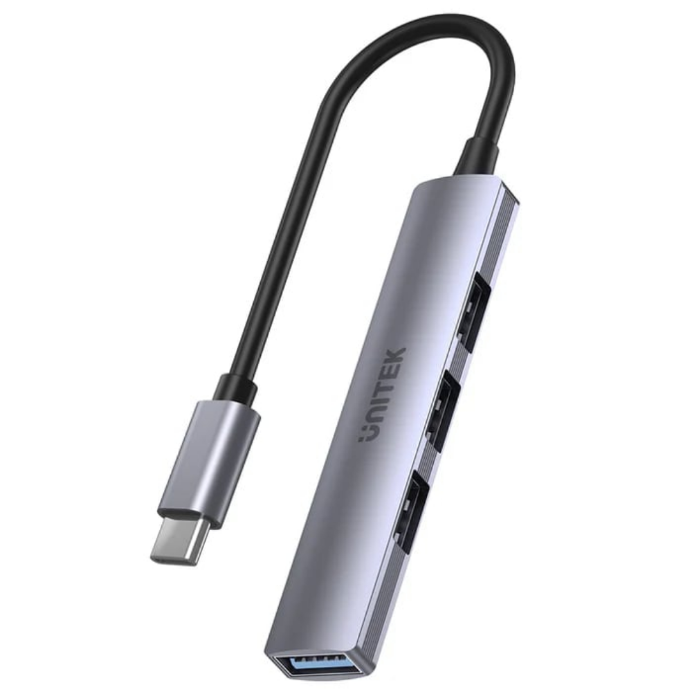 Unitek Type-C to 4 Port 1XUSB 3.0 - 3XUSB 2.0 Çoklayıcı (H1208B)