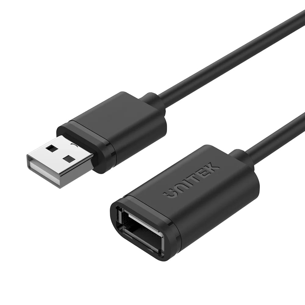 Unitek USB 2.0 Uzatma Kablosu 1.5Mt (M)USB 2.0 to (F)USB 2.0 (Y-C449GBK)
