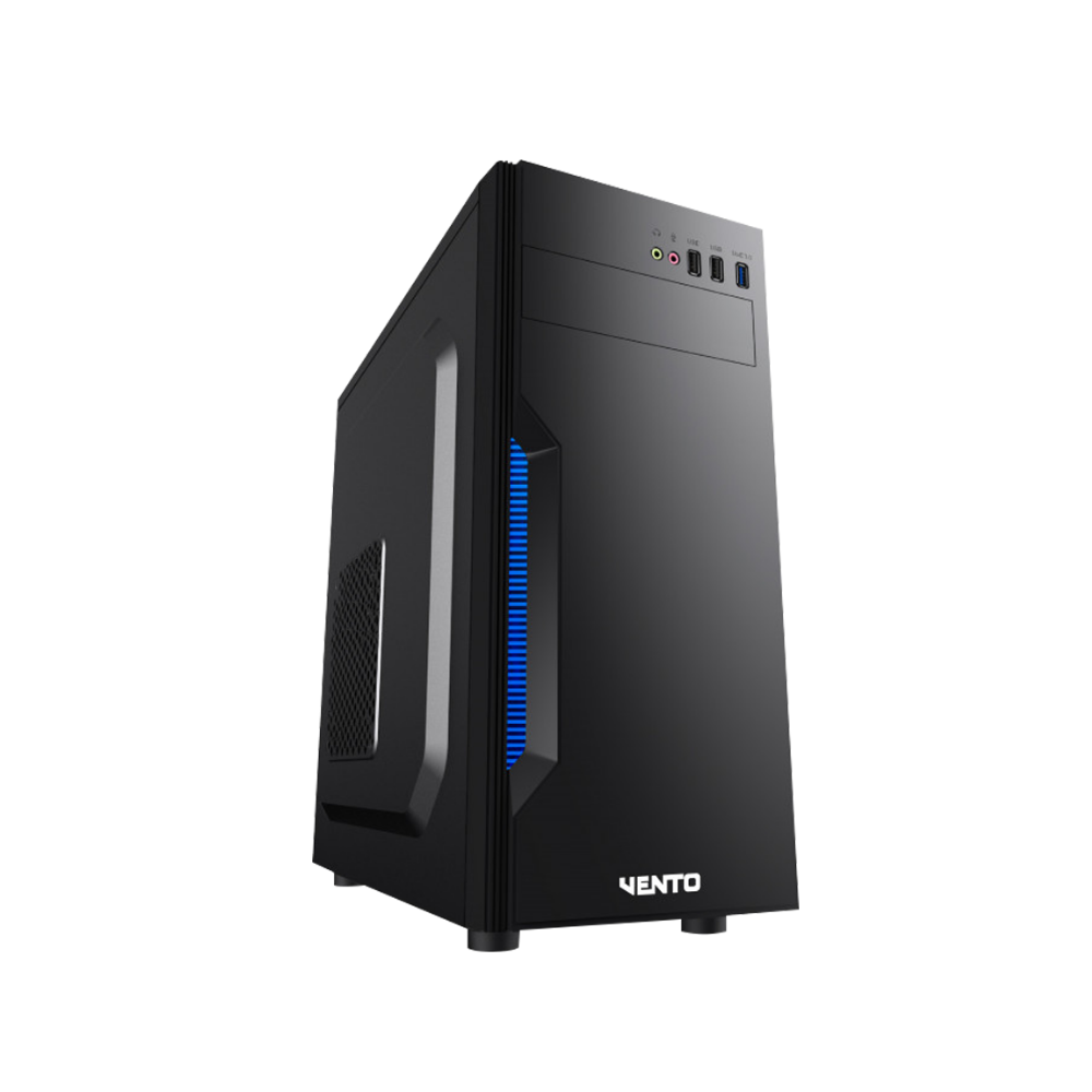 Vento TA-K61 500W 410x180x420 mm/ATX Siyah Mid Tower  Bilgisayar Kasası