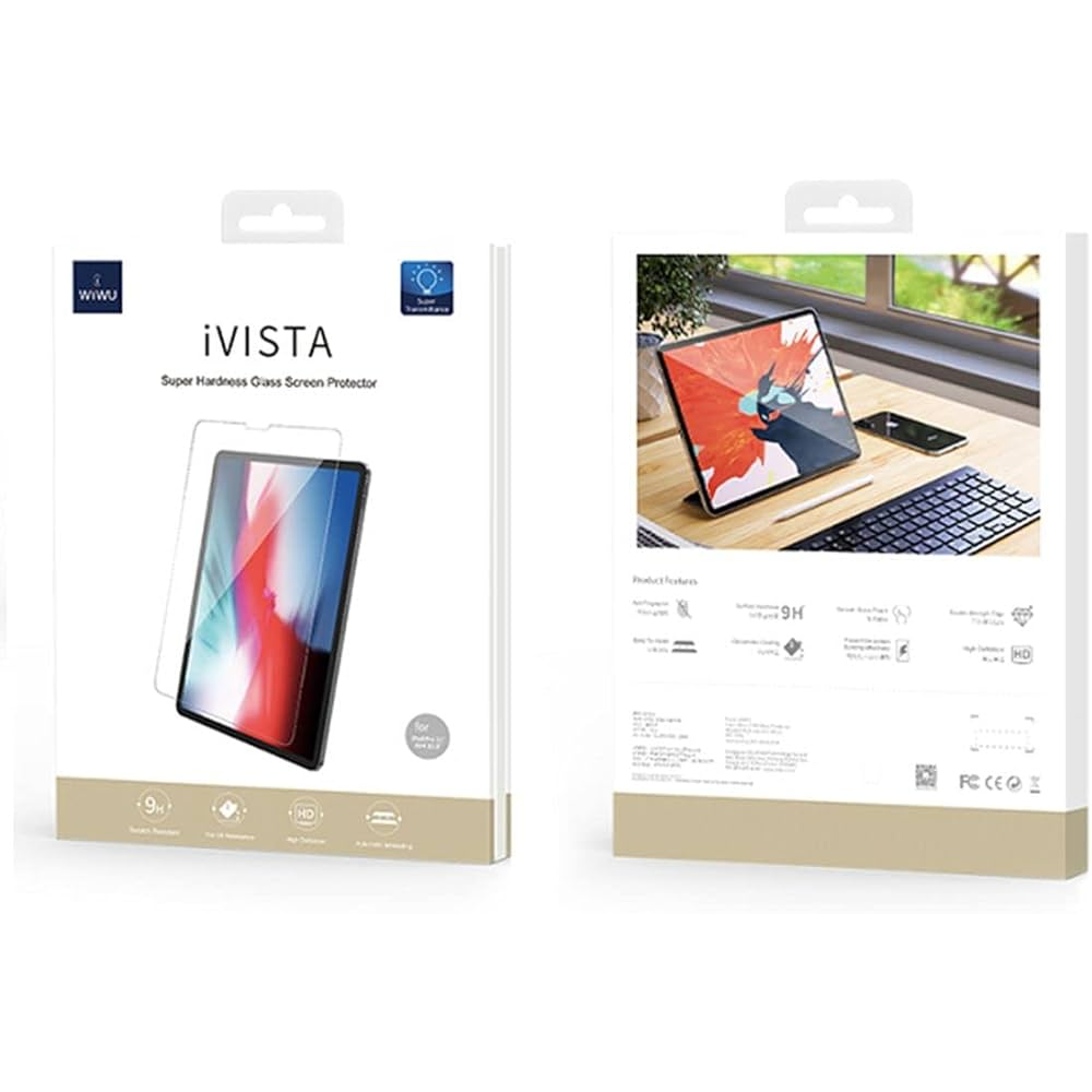 Wiwu IVista Super Hardness Glass Screen Protector For İpad 7-8-9th 10.2-10.5 inch (Ekran Koruyucu)