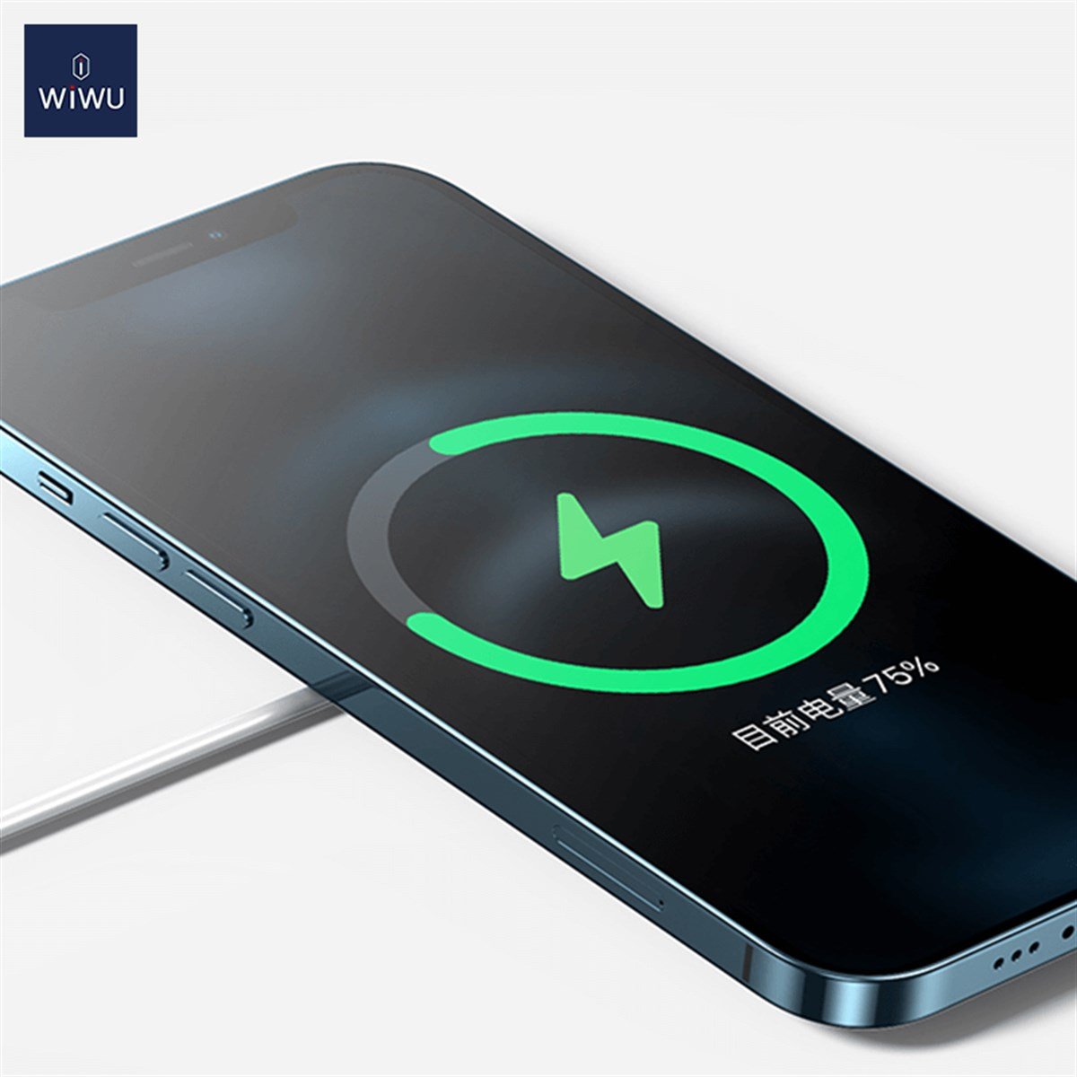 Wiwu Magnetic Fast Charging Mag-safe M5 Wireless Charger 15W