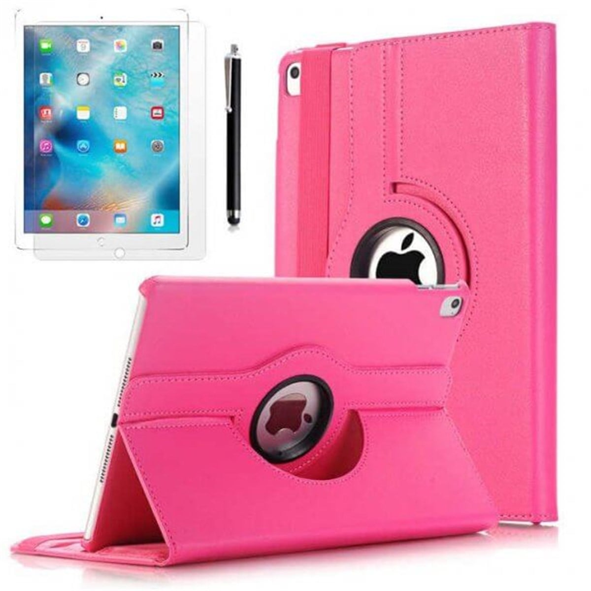 Zore Ipad 10.2/10.5 360 Dönebilen Pembe Kılıf