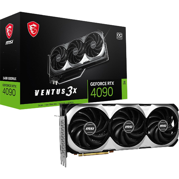 Satın Al: Msi VGA Geforce RTX 4090 Ventus 3X 24G OC 24GB GDDR6X