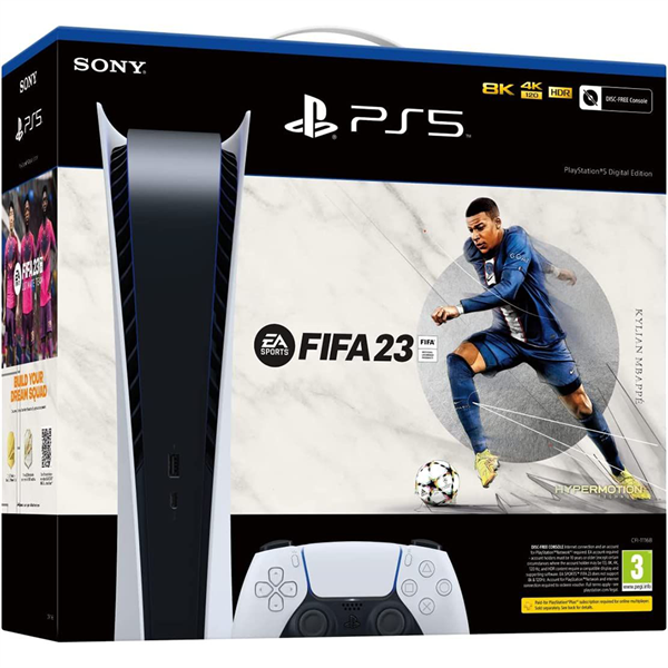 SONY Playstation 5 Digital Versiyon Ps5 + FIFA23