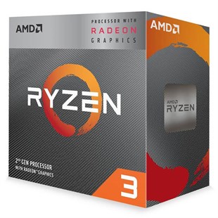 AMD RYZEN 3 3200G 3.6GHz 6MB Önbellek 4 Çekirdek AM4 12nm Vega 8 GPU İşlemci