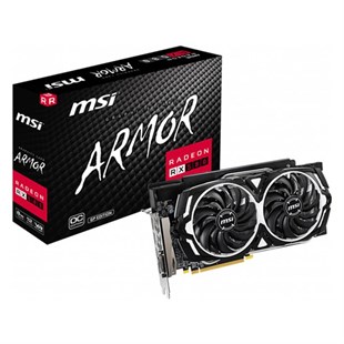 MSI Radeon RX580 Armor GP OC 8GB GDDR5 256Bit DX12 Ekran Kartı