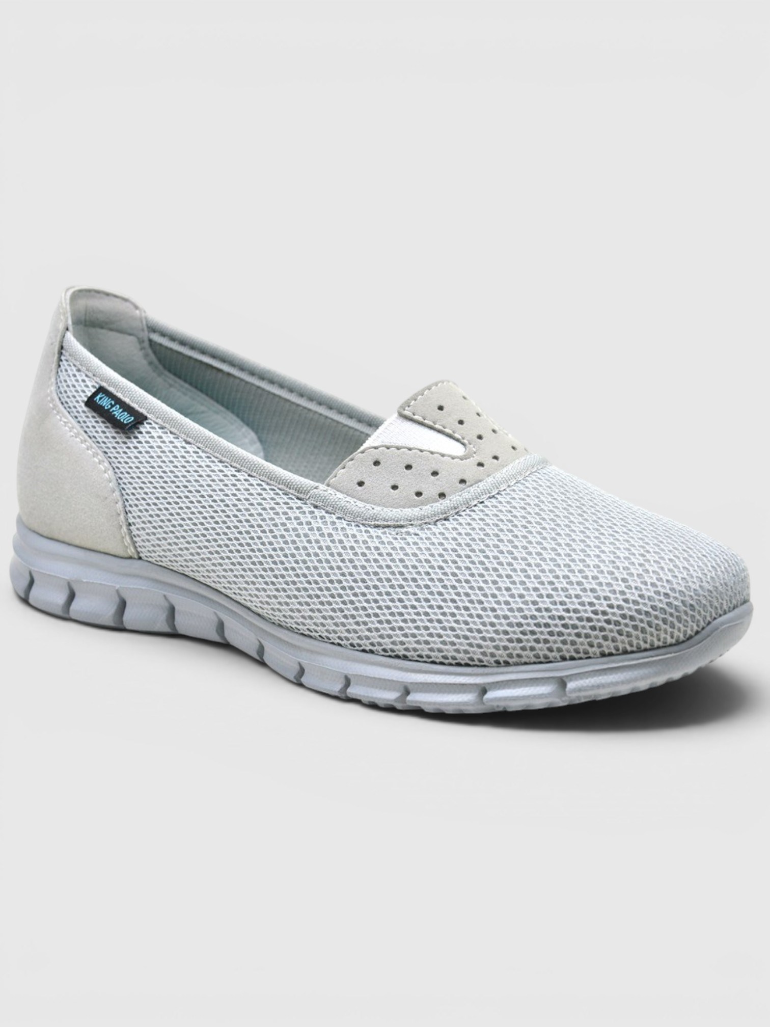 King Paolo Z6101 KRAKERS CASUAL - AÇIK GRİ - KADIN AYAKKABI