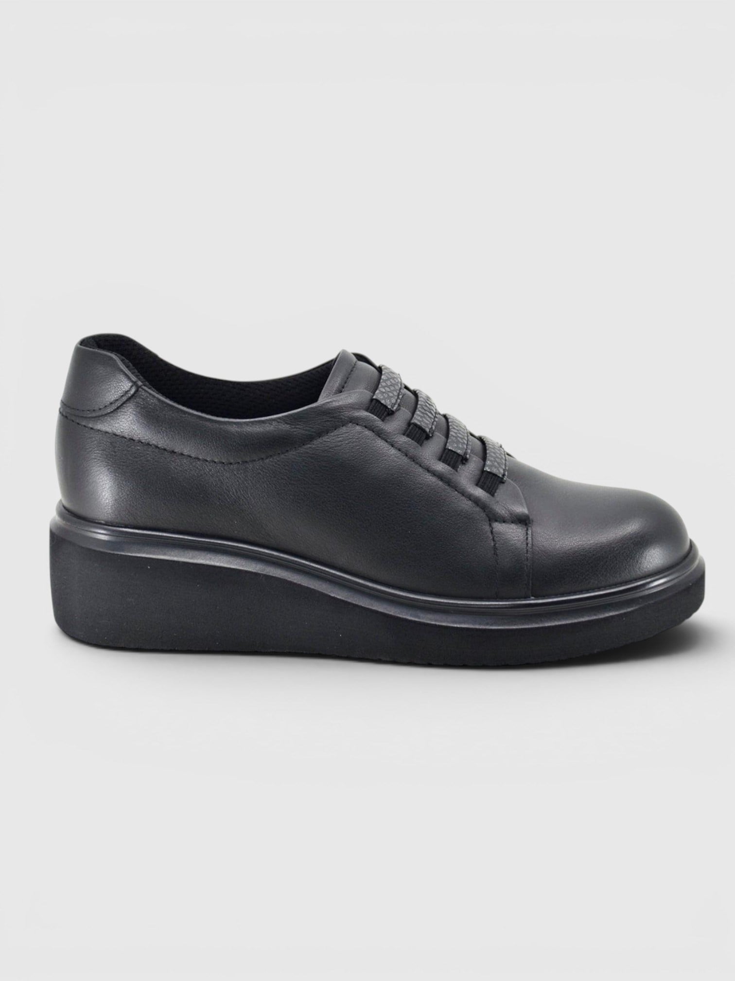 King Paolo G5142 SCALA ANATOMİK - SİYAH - KADIN AYAKKABI