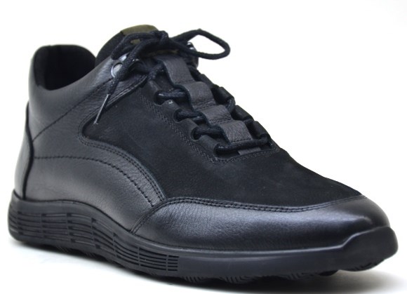 King Paolo U9505 COMFOREVO  - SİYAH - ERKEK AYAKKABI