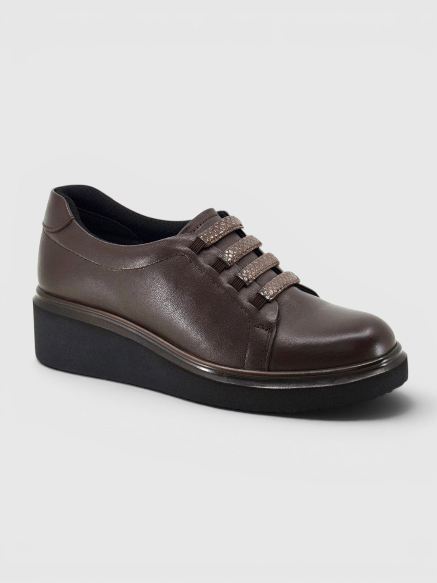 King Paolo G5142 SCALA ANATOMİK - KAHVERENGİ - KADIN AYAKKABI