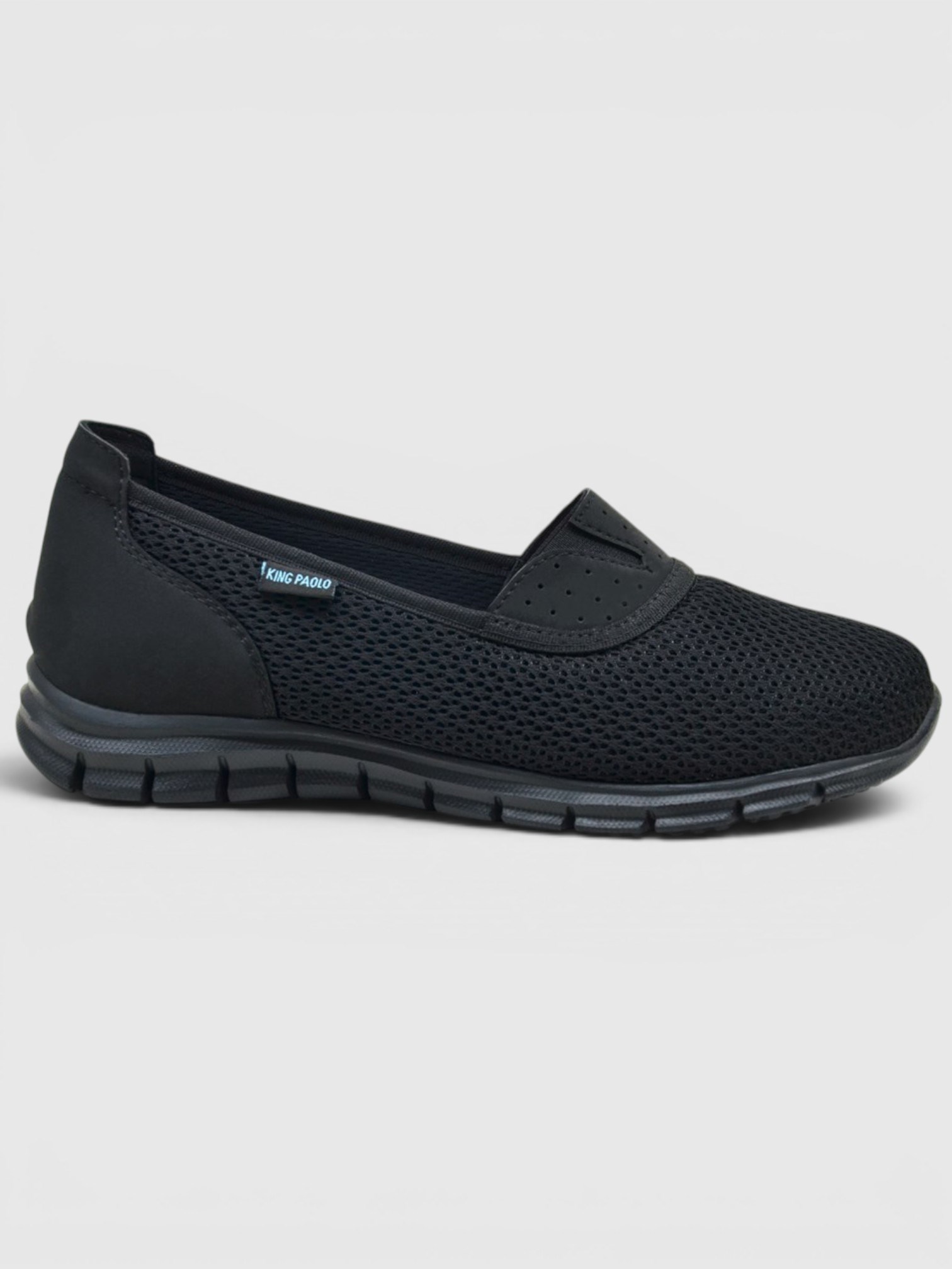 King Paolo Z6101 KRAKERS CASUAL - SİYAH - KADIN AYAKKABI