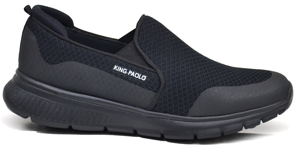 King Paolo B1027 KRAKERS - SİYAH - ERKEK AYAKKABI