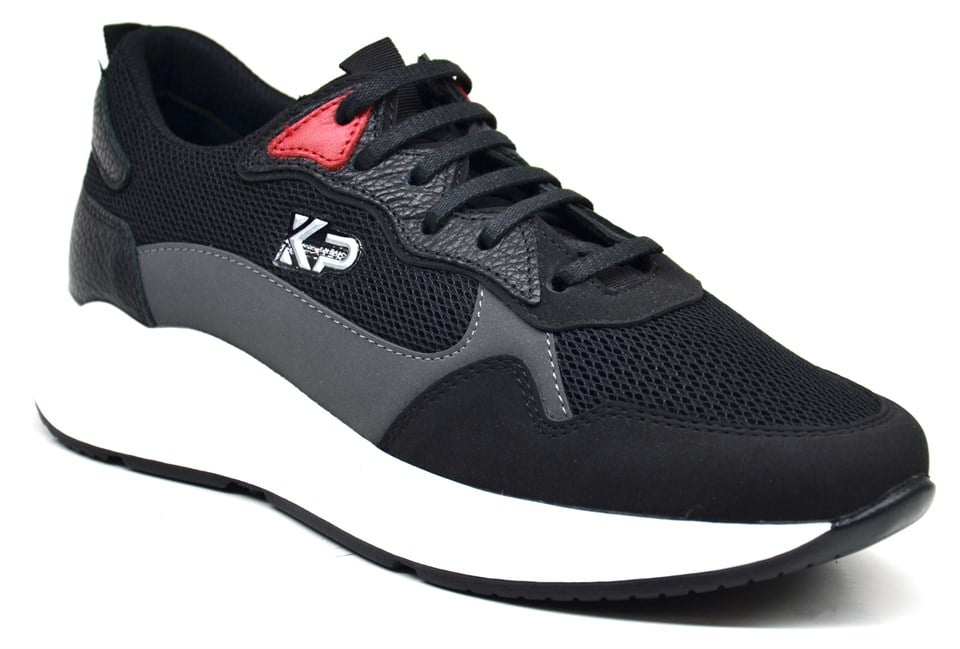 King Paolo B1039 ACTIVE SPOR - SİYAH - ERKEK AYAKKABI