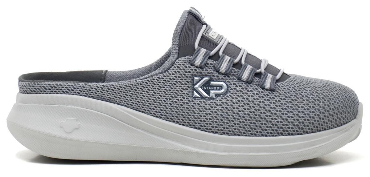 King Paolo D5109 KRAKERS SABO - GRİ-FÜME - KADIN SANDALET