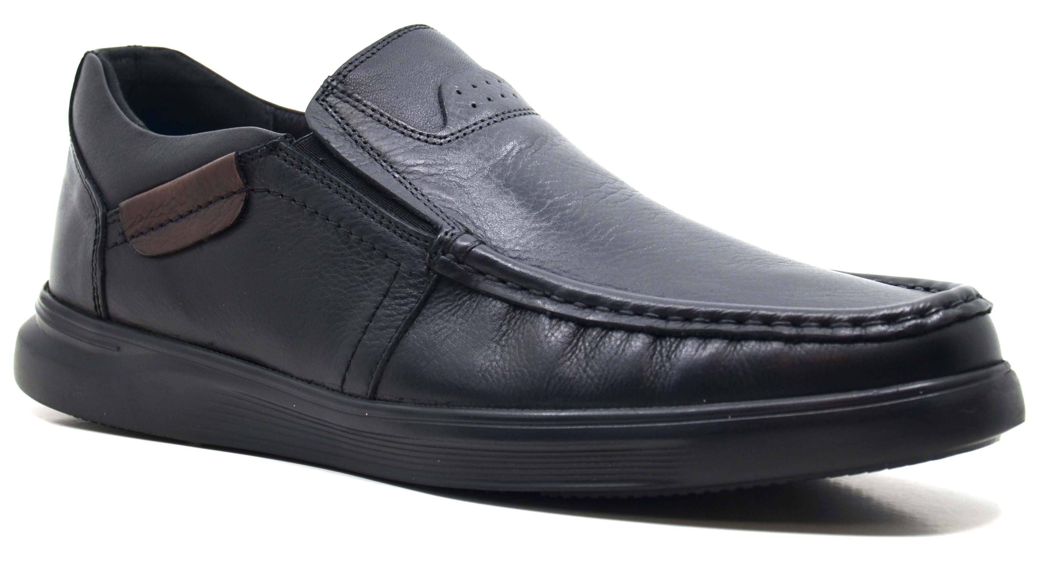 King Paolo F1188 XL COMFOREVO - SİYAH - KAHVE - ERKEK AYAKKABI