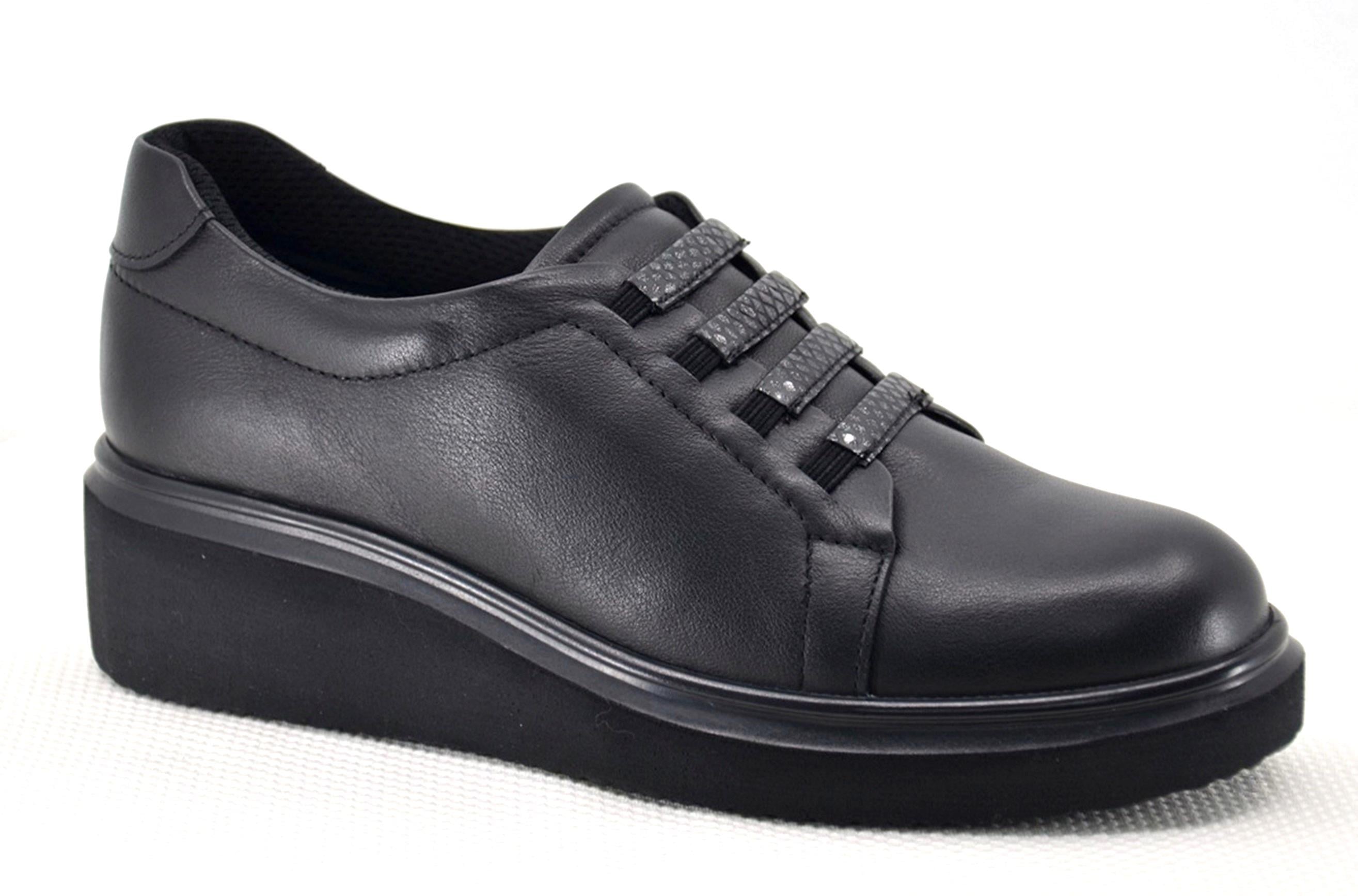 King Paolo G5142 SCALA ANATOMİK - SİYAH - KADIN AYAKKABI