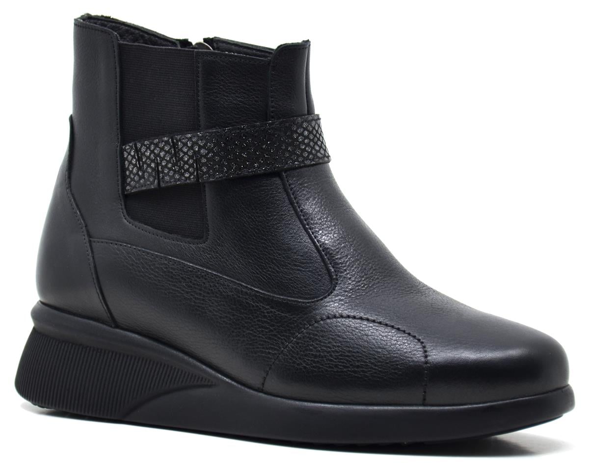 King Paolo G5169 COMFORT BOT - SİYAH - KADIN BOT