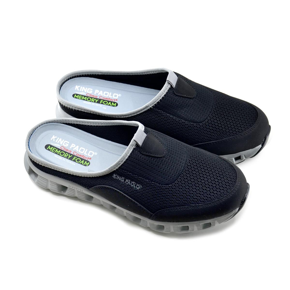 King Paolo H1262 SANDERLAND - SİYAH - GRİ - ERKEK SANDALET