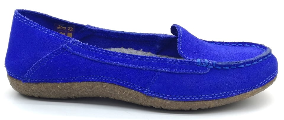 King Paolo MINDSET SLIP ON - SUET LACİVERT - HUSH PUPPIES