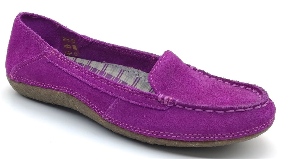 King Paolo MINDSET SLIP ON - SUET MOR - HUSH PUPPIES