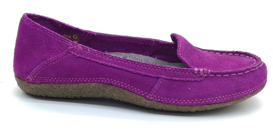 King Paolo MINDSET SLIP ON - SUET MOR - HUSH PUPPIES
