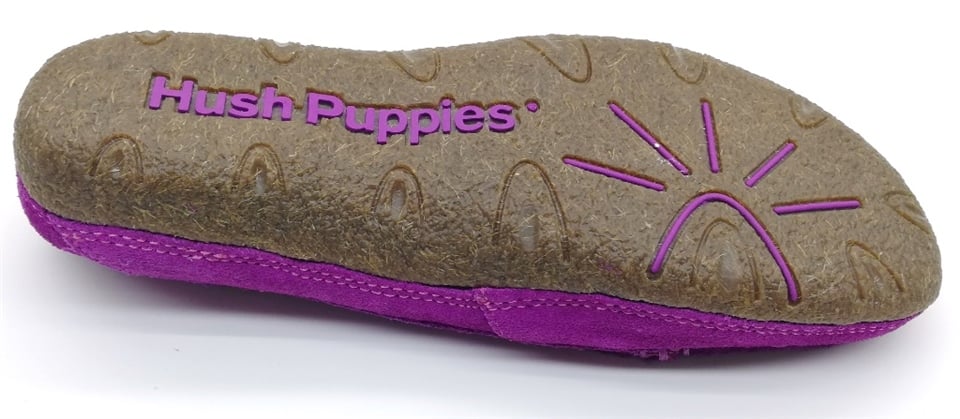 King Paolo MINDSET SLIP ON - SUET MOR - HUSH PUPPIES