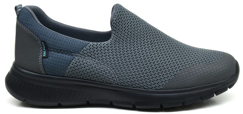 King Paolo T9349 KRAKERS COMFORT - FÜME - ERKEK AYAKKABI