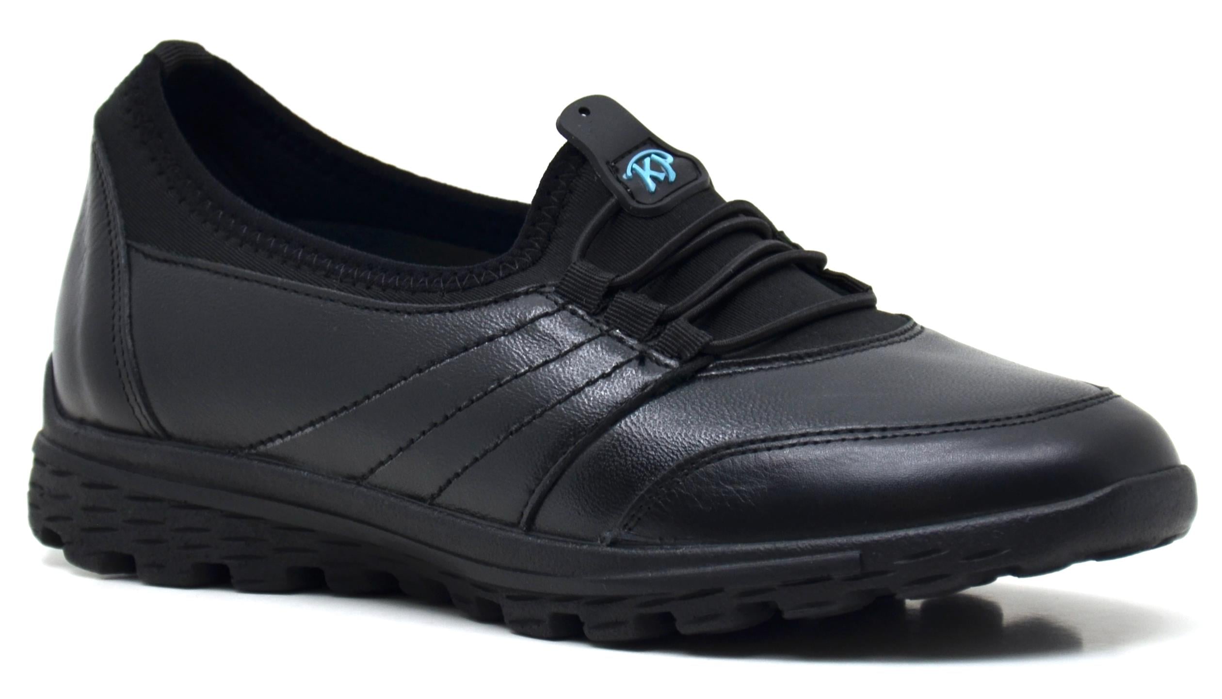 King Paolo U6678 COMFORT CASUAL - SİYAH K SY - KADIN AYAKKABI