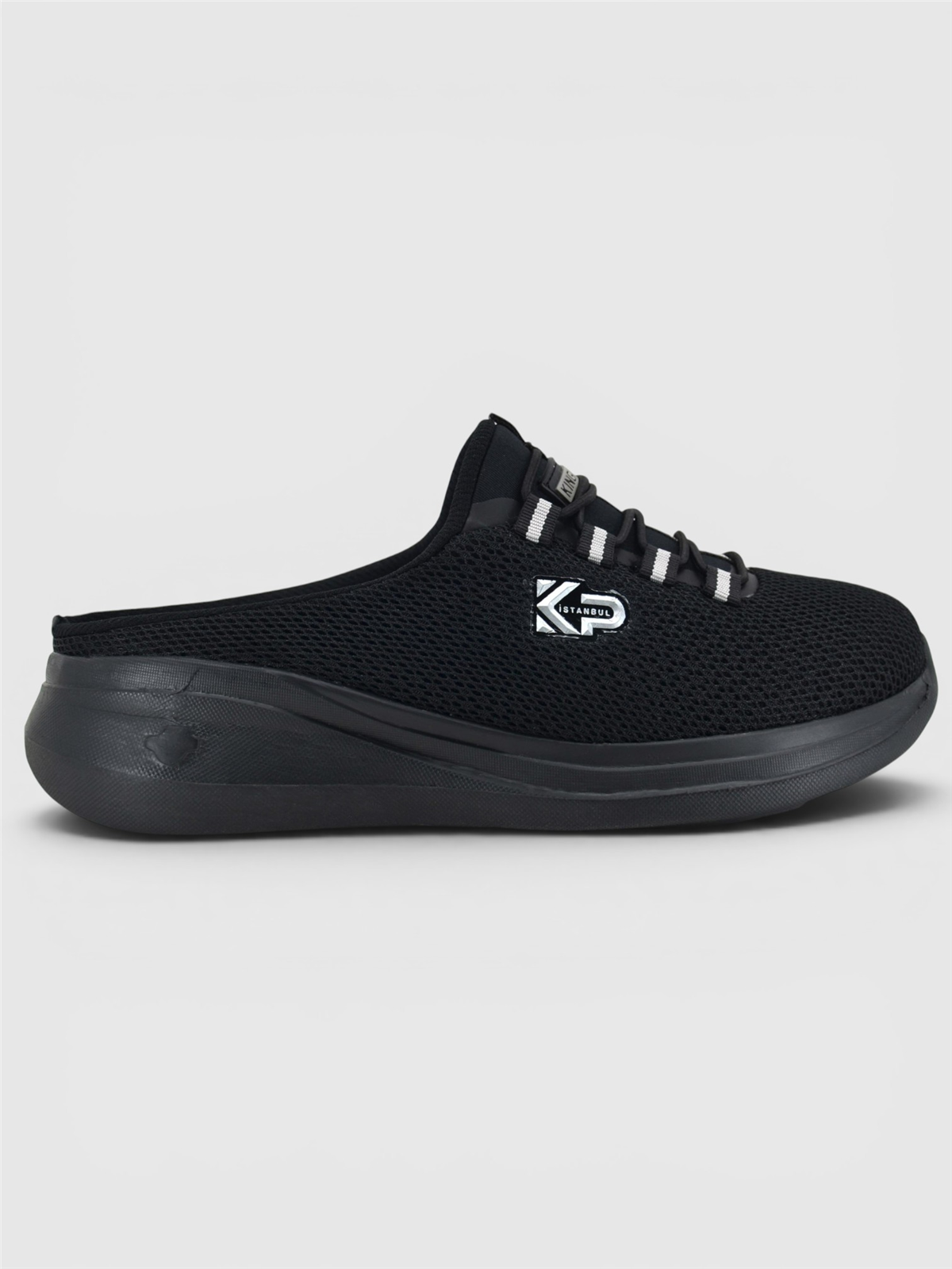 King Paolo D5109 KRAKERS SABO - SİYAH - KADIN SANDALET
