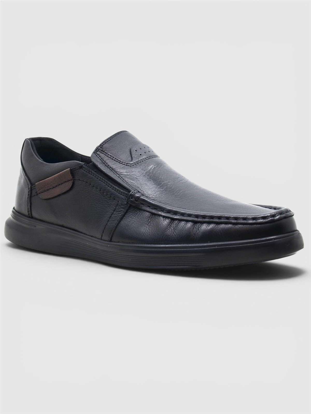 King Paolo F1188 XL COMFOREVO - SİYAH - KAHVE - ERKEK AYAKKABI