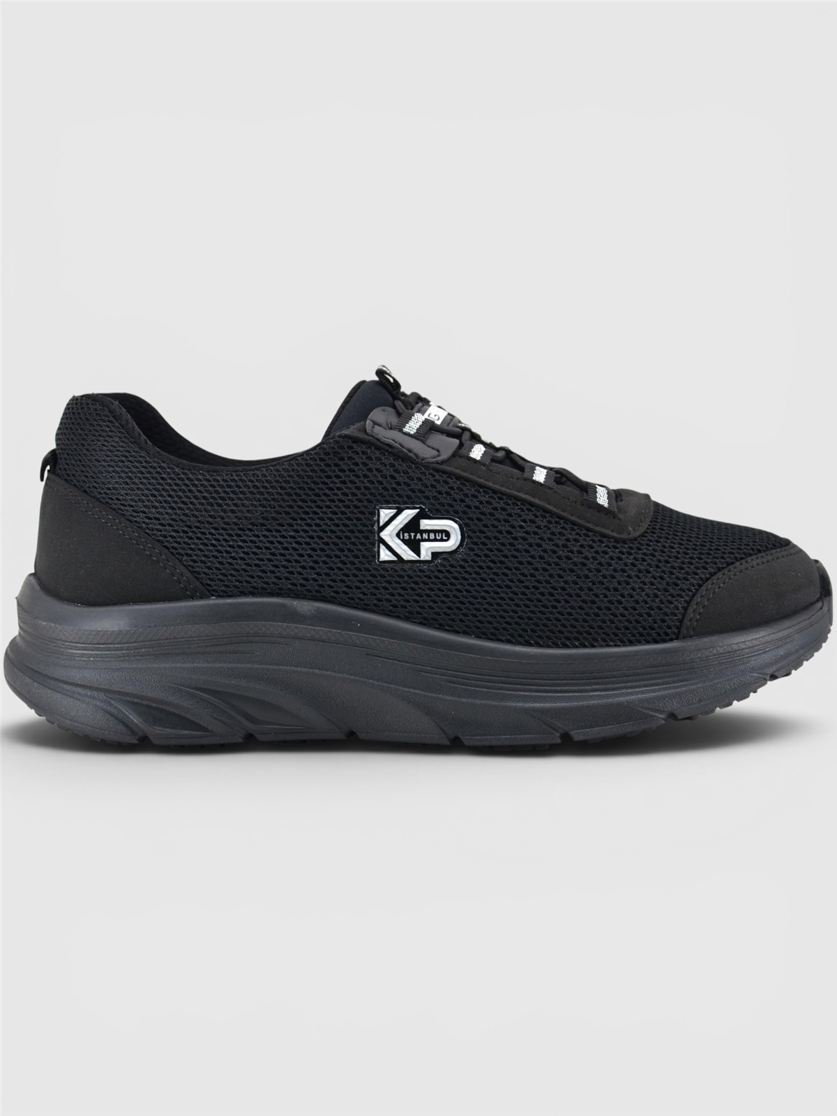 King Paolo F5121 ARCH FIT KRAKERS - SİYAH - KADIN AYAKKABI