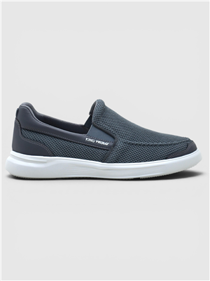 King Paolo F1182 LOAFER  - FÜME - ERKEK AYAKKABI