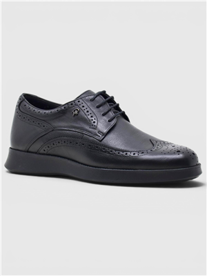 King Paolo G1244 OXFORD KOMFORT - SİYAH - ERKEK AYAKKABI